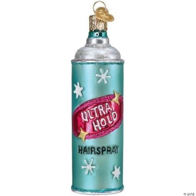 Old World Christmas Blown Glass Ornament for Christmas Tree, Hairspray