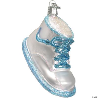Old World Christmas Blown Glass Ornament for Christmas Tree, Blue Baby