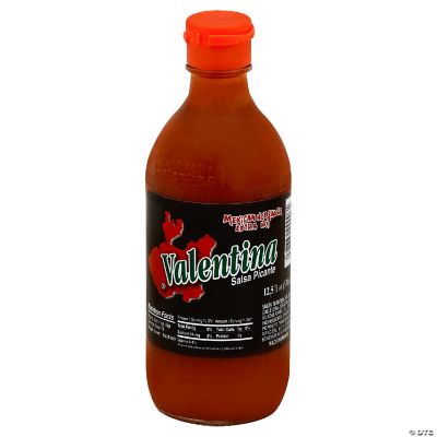Valentina Sauce Black Hot 12.5 oz (Pack of 12) Oriental Trading
