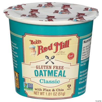 Bobs Red Mill Oatmeal Cup Classic 1.81 oz (Pack of 12) | Oriental Trading