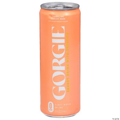 Beverage Energy Sparkling Peachy Keen 12 Fl Oz (Pack of 12