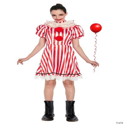 Clown Dress Women's Costume One Size Fits Most | Oriental Trading