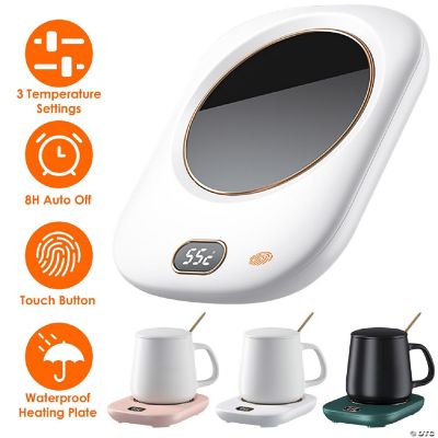 Electric Coffee Mug Warmer for Desk Auto Shut off USB Tea Milk Beverage
