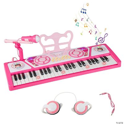 49Key Kids Keyboard Portable Electric Lighted Piano Instrument Toy