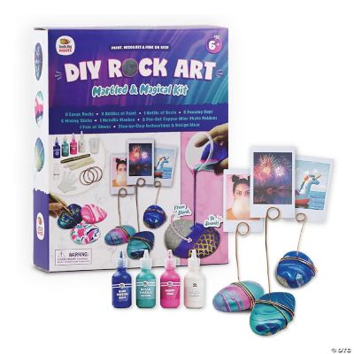Rock Painting Kit Pour Over Paint Oriental Trading