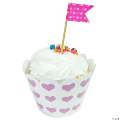 Wrapables standard size pois cupcake (confezione da 20), rosa