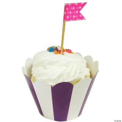 Wrapables 20 Pirottini Per Cupcake A Pois – Rosa, Cartoncino Standard, Ideali Per Feste E Decorazioni Fai Da Te - 2