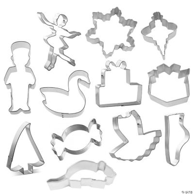 Nutcracker 12 Piece Cookie Cutter Set Oriental Trading