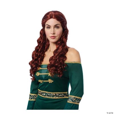 Emerald Queen Adult Auburn Costume Wig Oriental Trading