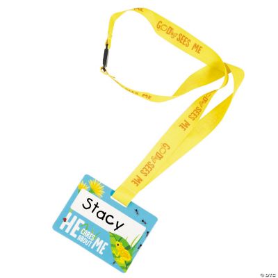 34" Zoom In VBS Breakaway Polyester Lanyards - 12 Pc. | Oriental Trading