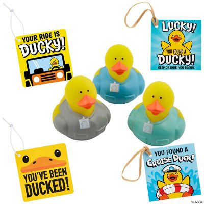 2" You’ve Been Ducked Scrubs Ducks Kit for 12 - 24 Pc. | Oriental Trading