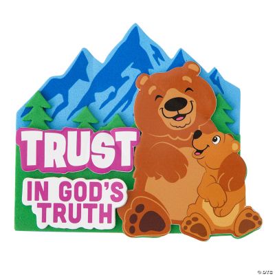 4" x 3 1/2" Great North VBS Magnet Foam Craft Kit - Makes 12