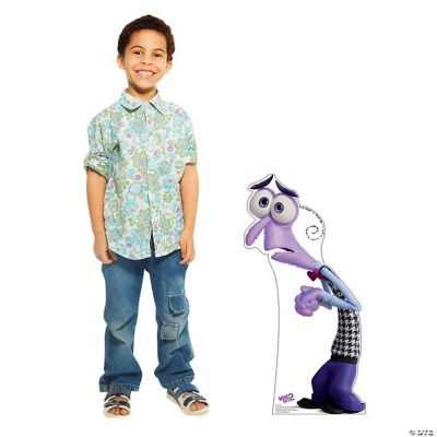 14" x 28" Disney Pixar’s Inside Out 2 Fear Cardboard Cutout StandUp