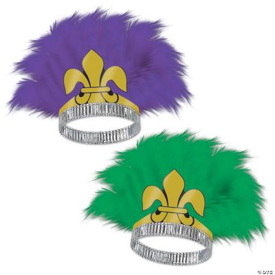 Beistle   Fleur De Lis Tiaras   25 Pack | Oriental Trading