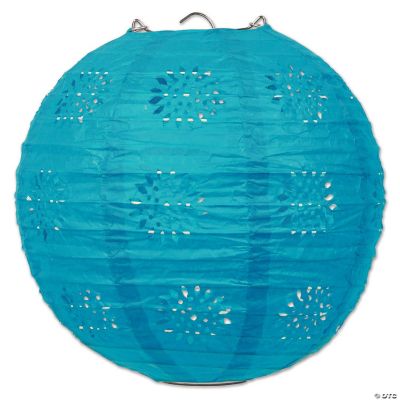 Lanterne Di Carta Beistle 2 Pezzi A Forma Di Palma – Verde/Marrone, Per Feste A Tema Luau E Decorazioni Tropicali