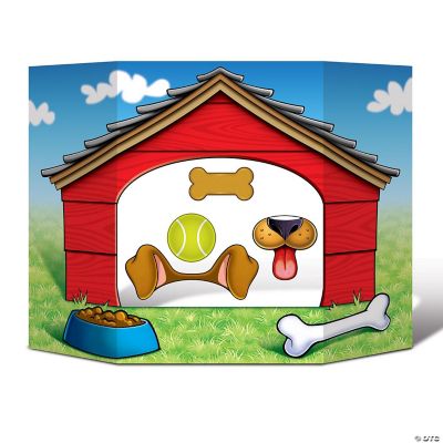 Beistle Dog House Photo Prop 6 Pack Oriental Trading