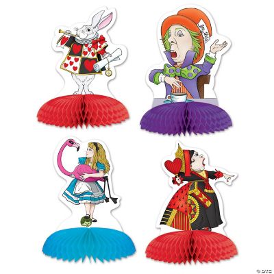 Beistle - Alice In Wonderland Mini Centerpieces - 12 Pack | Oriental