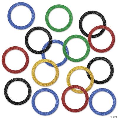Beistle Jockey Helm Konfetti – Glitzerndes Derby Day Deko-Konfetti, 42,5 G, Bunt