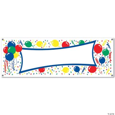 Beistle Open Sign Banner - 5 Feet By 21 Inches, Eye-Catching Store Open Sign