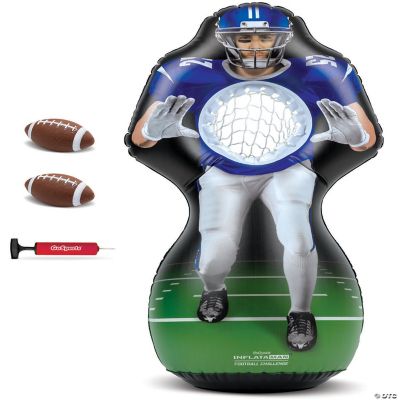 GoSports 4 ft Inflataman Football Challenge for Kids Inflatable
