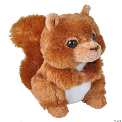 Wild Republic Hug'ems Red Squirrel Stuffed Animal, 7 Inches Oriental