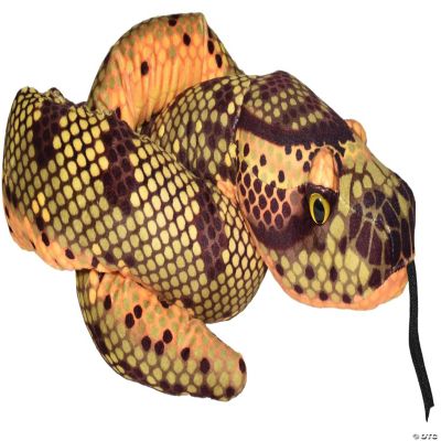 Wild Republic Plüsch-Schlange Anakonda 137 Cm – Kuscheliges Riesen-Kuscheltier Mit Füllung Aus Recycelten Flaschen