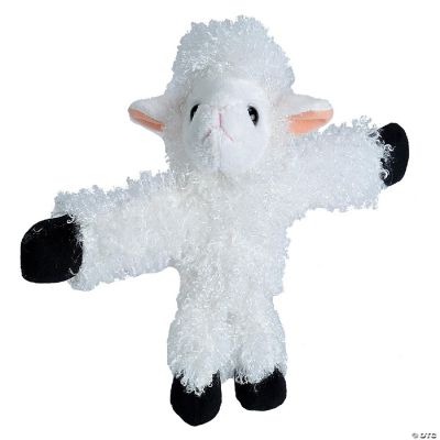 Wild Republic Huggers White Lamb Stuffed Animal, 8 Inches Oriental