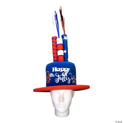 Foam Party Hats 4th of July Fireworks Hat Photo Booth Prop Party