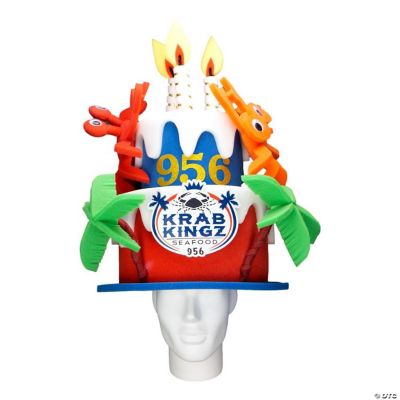 Foam Party Hats Custom Birthday Cake Hat Photo Booth Prop Party