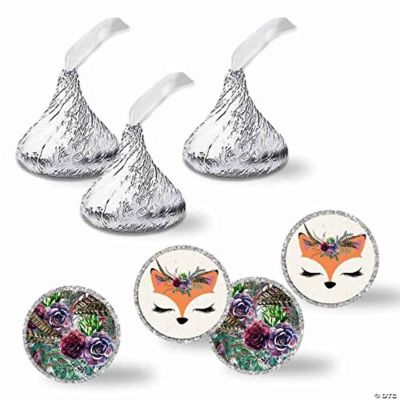 AmandaCreation Woodland Forest Fox Kiss Stickers 324pc. Oriental Trading