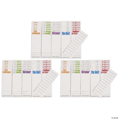 Page Keepers Bookmarks Positivity Booster Set 30 Per Set 3 Sets