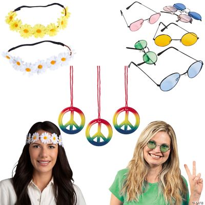 Hippy Appliques Costume Accessories Unisex main image 0