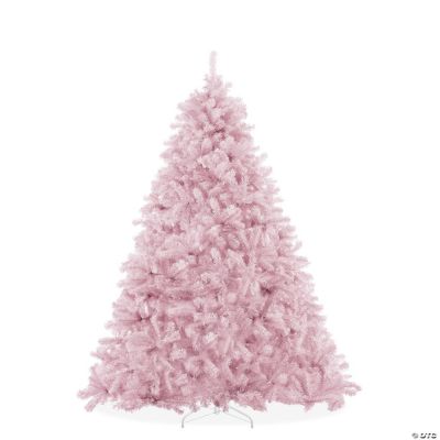 Casafield 4.5FT Pink Spruce Realistic Artificial Holiday Christmas Tree