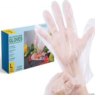 G & F Products Plastic Food service Gloves Ideal for Food Handling food