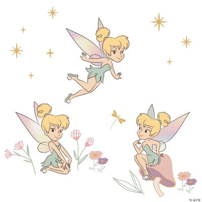 Bedtime Originals Disney Baby Tinker Bell Garden/Floral Wall Decals
