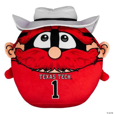 Sleep Squad Texas Tech Red Raiders Raider Red 12" Mascot Kiri Cloud