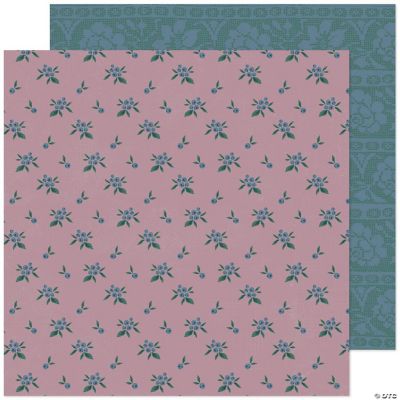Maggie Holmes Market Square DoubleSided Cardstock 12"X12"Very Berry