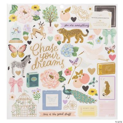 Maggie Holmes Woodland Grove Foam Stickers12"X12" Oriental Trading