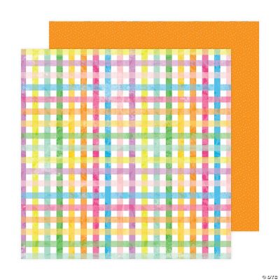 Pebbles Fun In The Sun Double-Sided Cardstock 12
