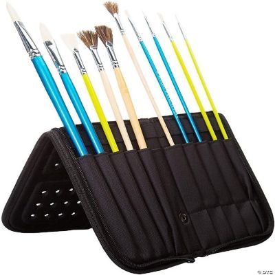 MEEDEN Paint Brush Holder, Zippered Painting Brush Case Oriental Trading