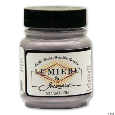 Jacquard Lumiere Metallic Acrylic Paint 2.25ozSaturn Oriental Trading