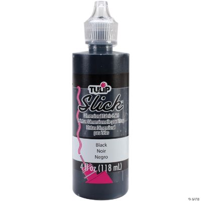 Tulip Dimensional Fabric Paint 4oz-Slick - Black | Oriental Trading