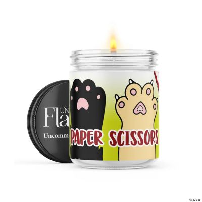 Rock, Paper, Scissors 22oz Candle Jar Warm Vanilla Sugar