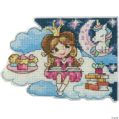Charivna Mit T81C Counted cross stitch kit Bookmark "Fantasy world