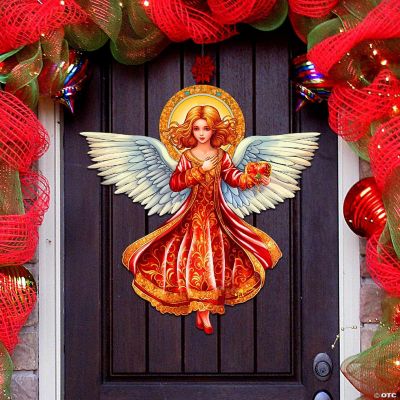 ANGEL　門松B Angel with Love Holiday Door Decor by G. Debrekht | Oriental Trading