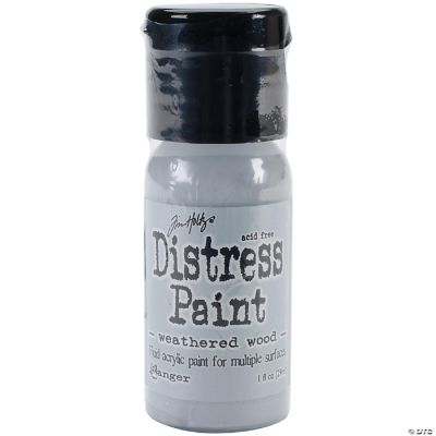 Tim Holtz Distress Paint Flip Top 1ozWeathered Wood Oriental Trading