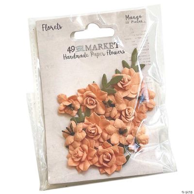 49 And Market Florets Paper FlowersMango Oriental Trading