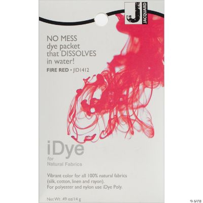 6 Pack Jacquard IDye Poly Fabric Dye 14g-Black IPOLY-454 - 7