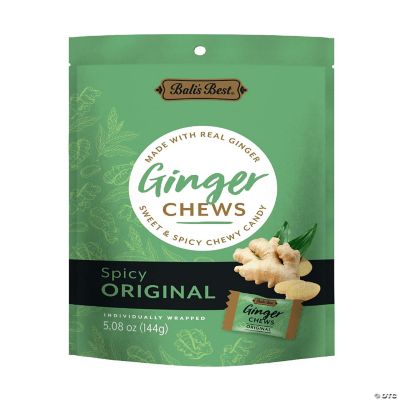 Bali's Best Chews Ginger Spicy Original 5.08 oz Pack of 12 Oriental