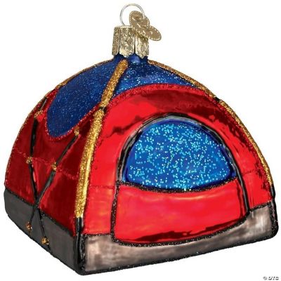 Old World Christmas Glass Blown Tree Ornament, Dome Tent | Oriental Trading